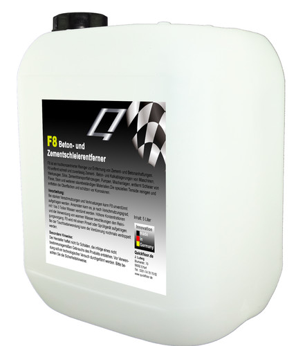Beton und zemententferner - f8, beton-