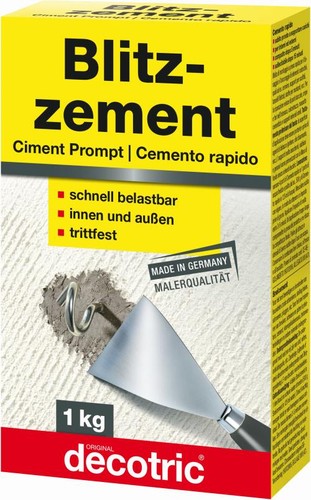 Decotric blitzzement kg - blitzzement, 1