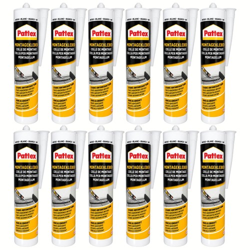 Pattex montagekleber 12x - 12x, 400g