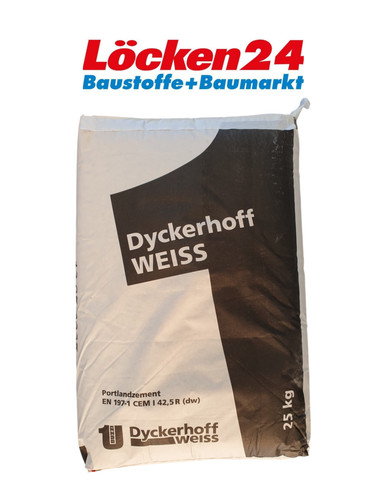 Dyckerhoff weisszement 25kg - weisszement,